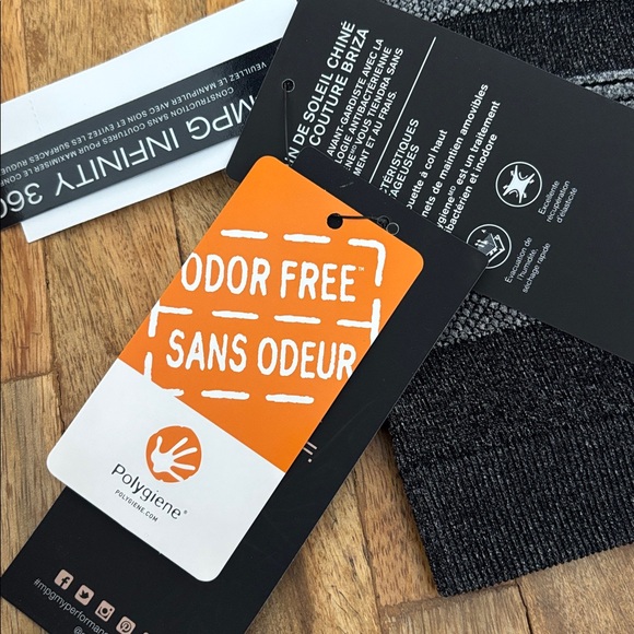 MPG Charcoal and Black Striped Briza halter bra S/M - Picture 7 of 8